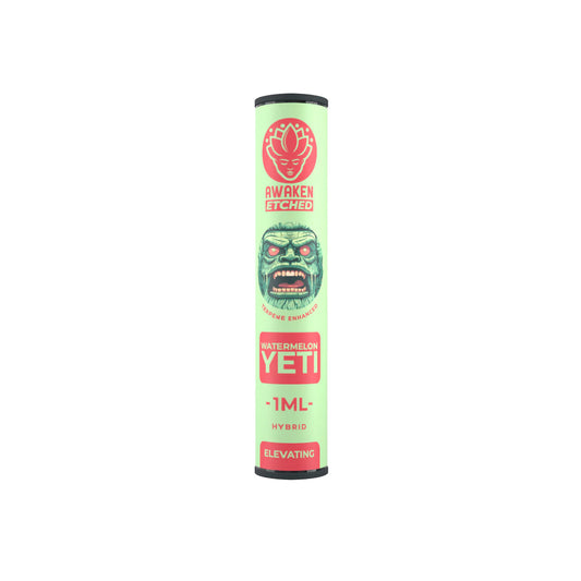 Watermelon Yeti - Awaken Etched 1ml Vape Cartridge